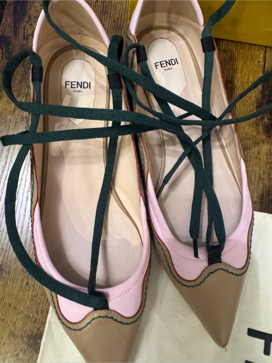 Fendi Roma Ballet Flats - Size 38 - photo 2