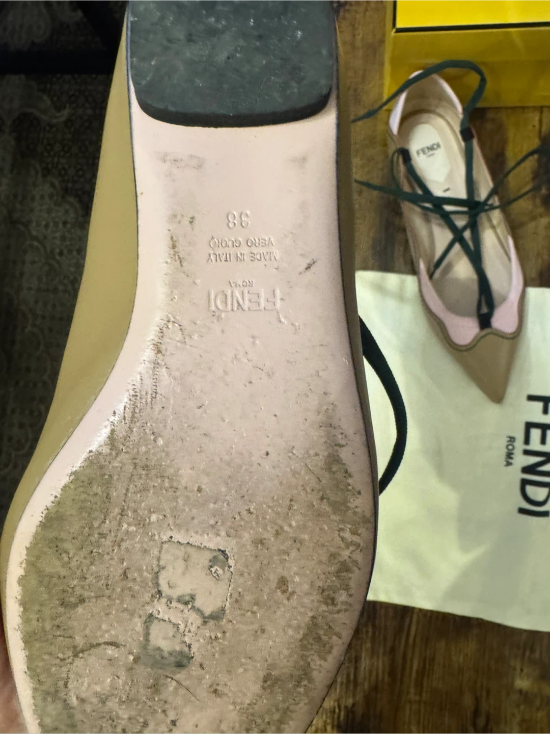 Fendi Roma Ballet Flats - Size 38 - photo 3