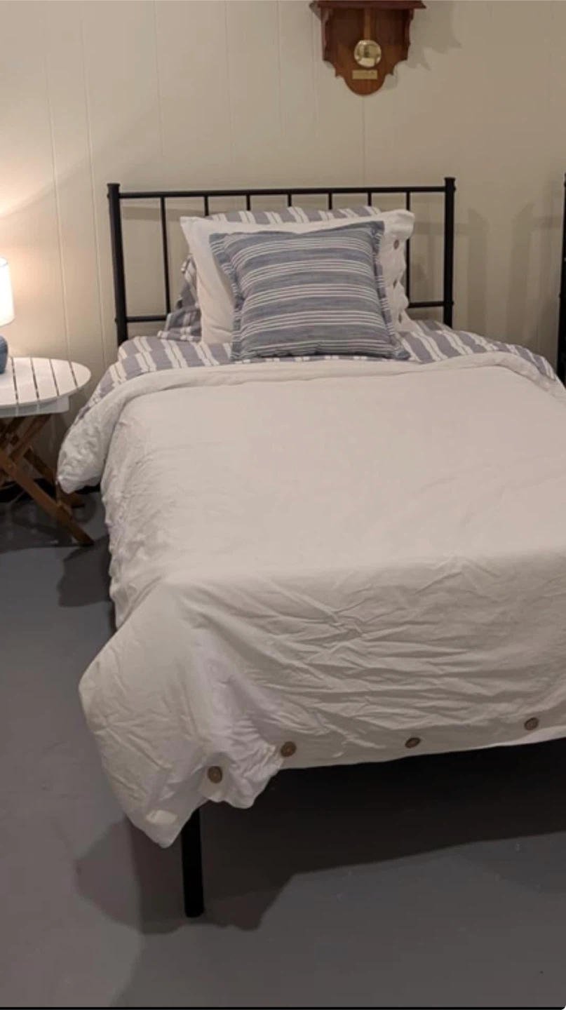 Twin Size Bed Frame with mattress