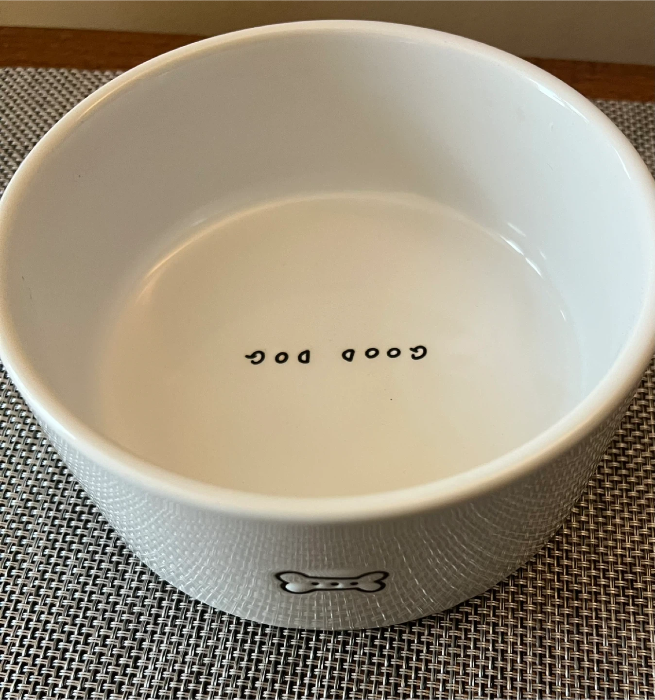 Harmony “Good Dog” 3 Cup Ceramic Dog Bowl - photo 4