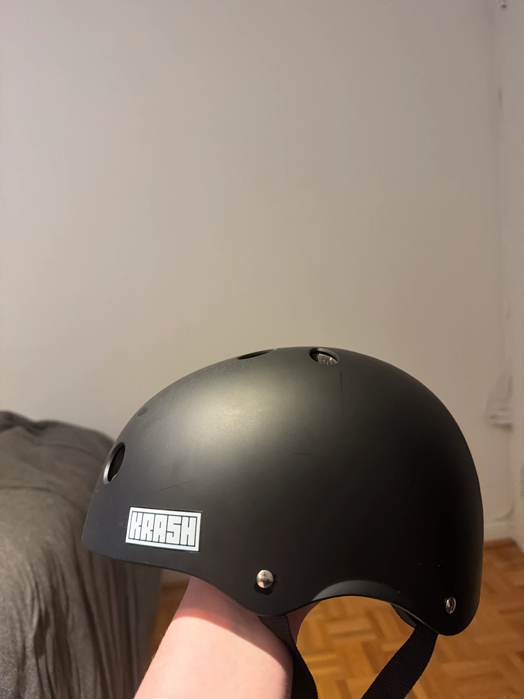 Krash! Black Helmet - Size M