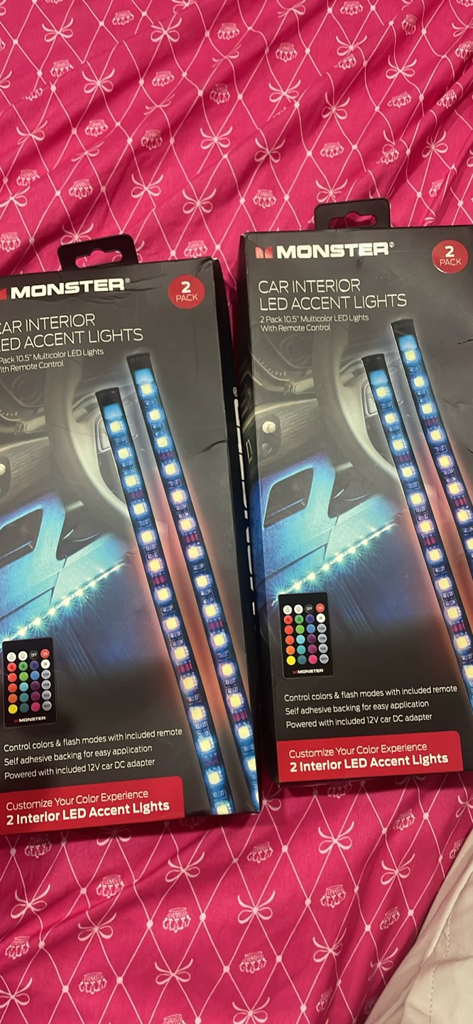 Monster Car Interior LED Accent Lights - New
