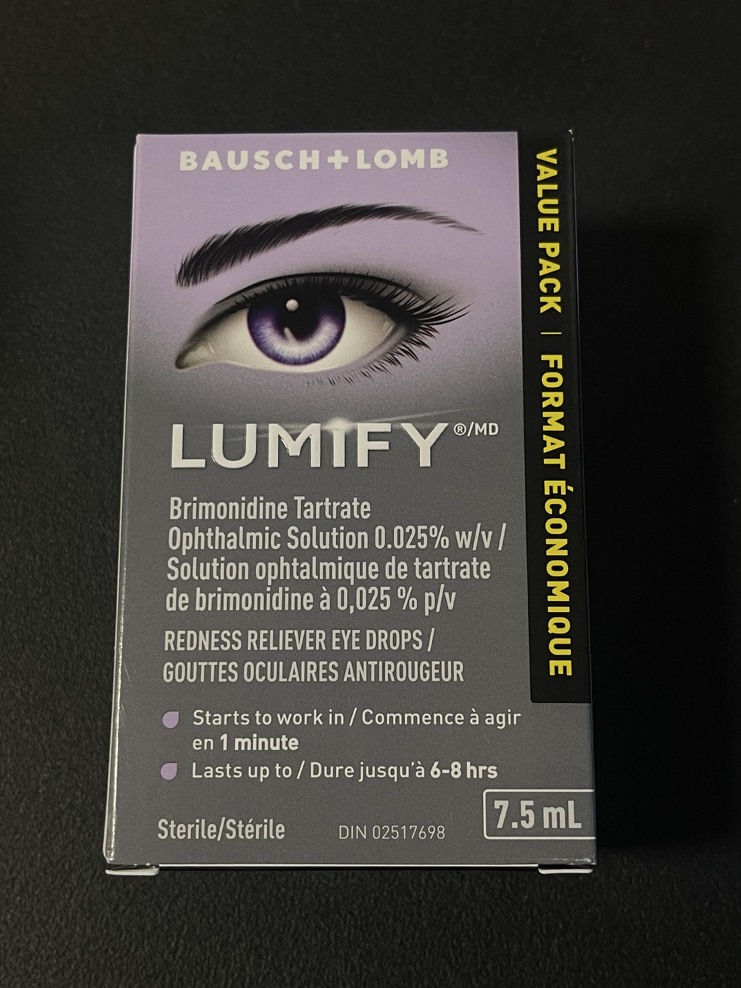 Lumify Eye Drops 7.5mL - Redness Reliever