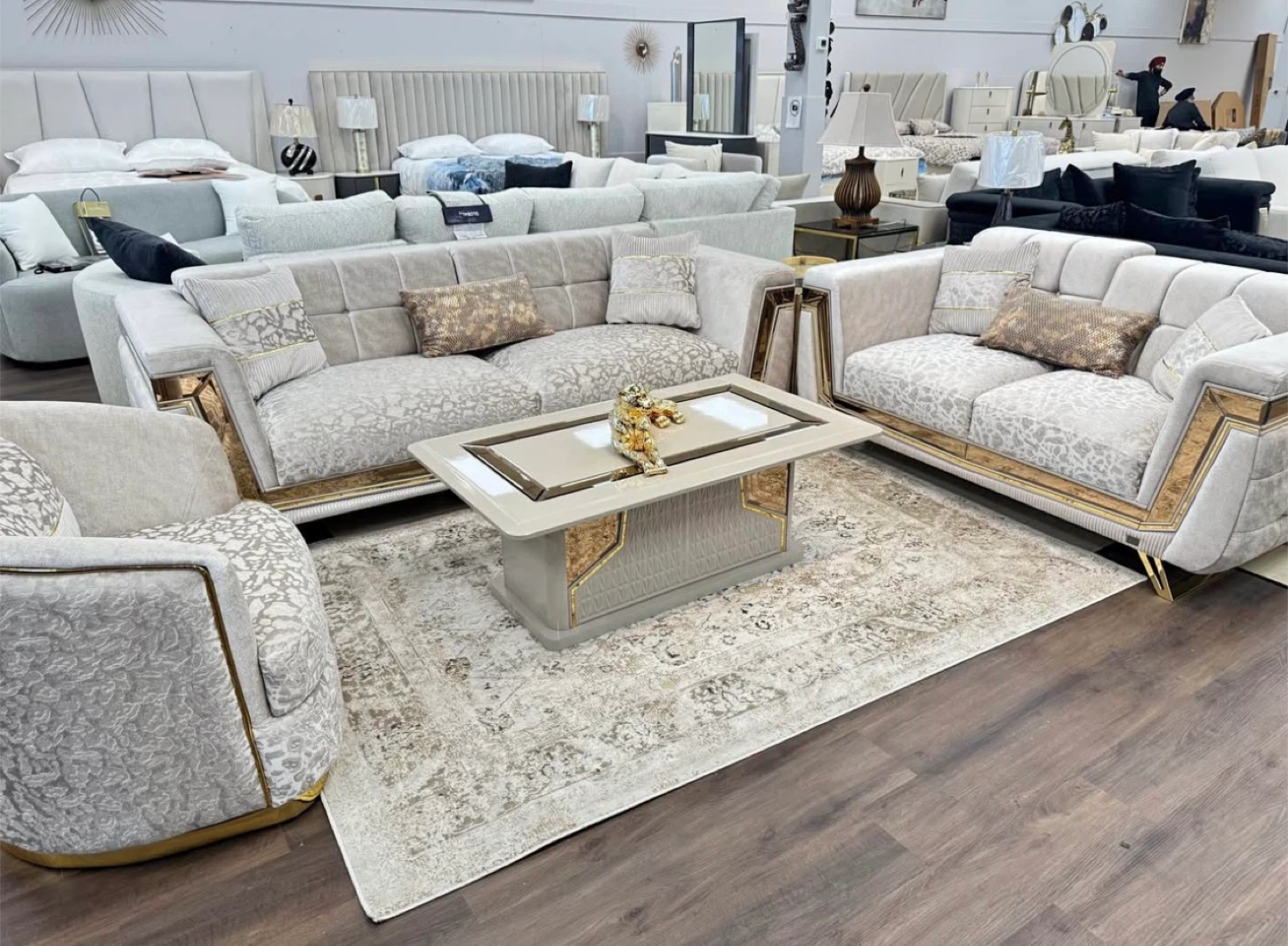 Elegant Sofa Set -