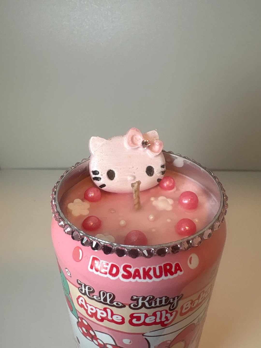 Hello Kitty Inspired Soy Wax Candle - photo 4