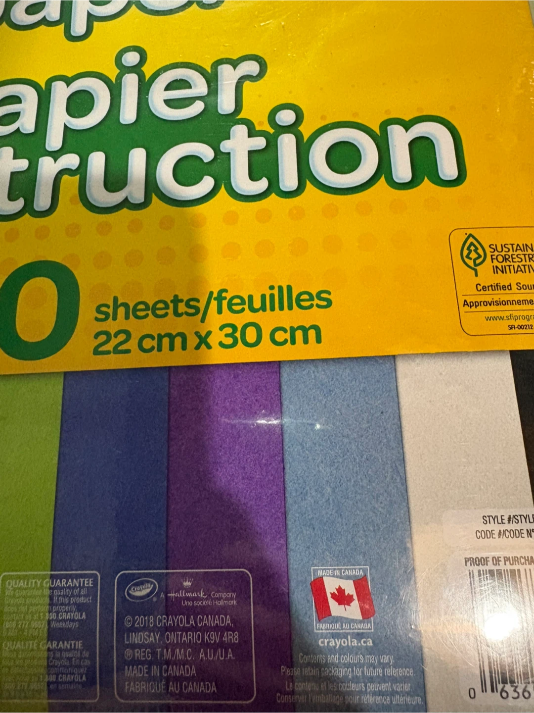 Crayola Construction Paper - 500 sheets - photo 3