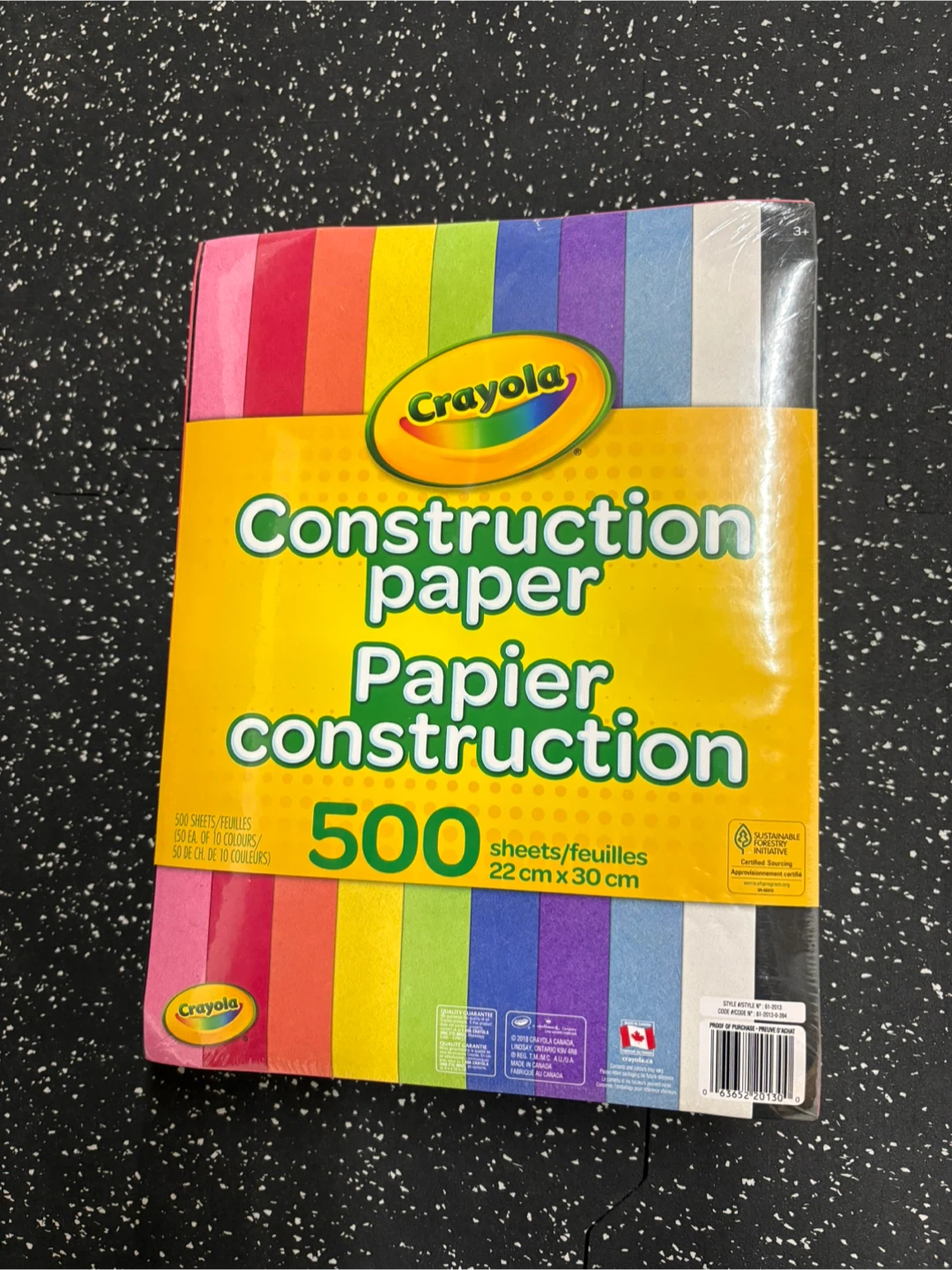 Crayola Construction Paper - 500 sheets