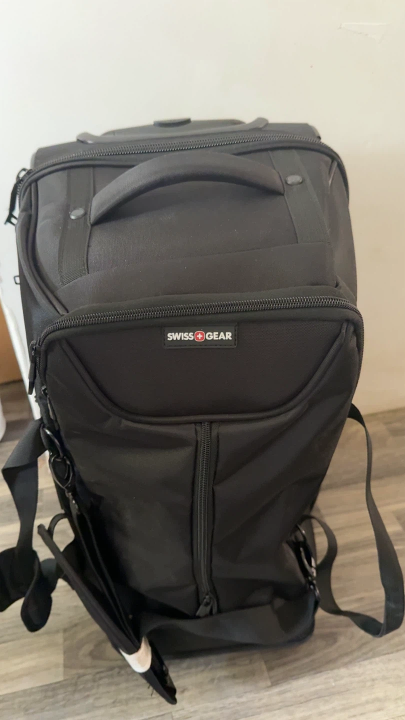 SwissGear Rolling Duffel Bag - Black - photo 3