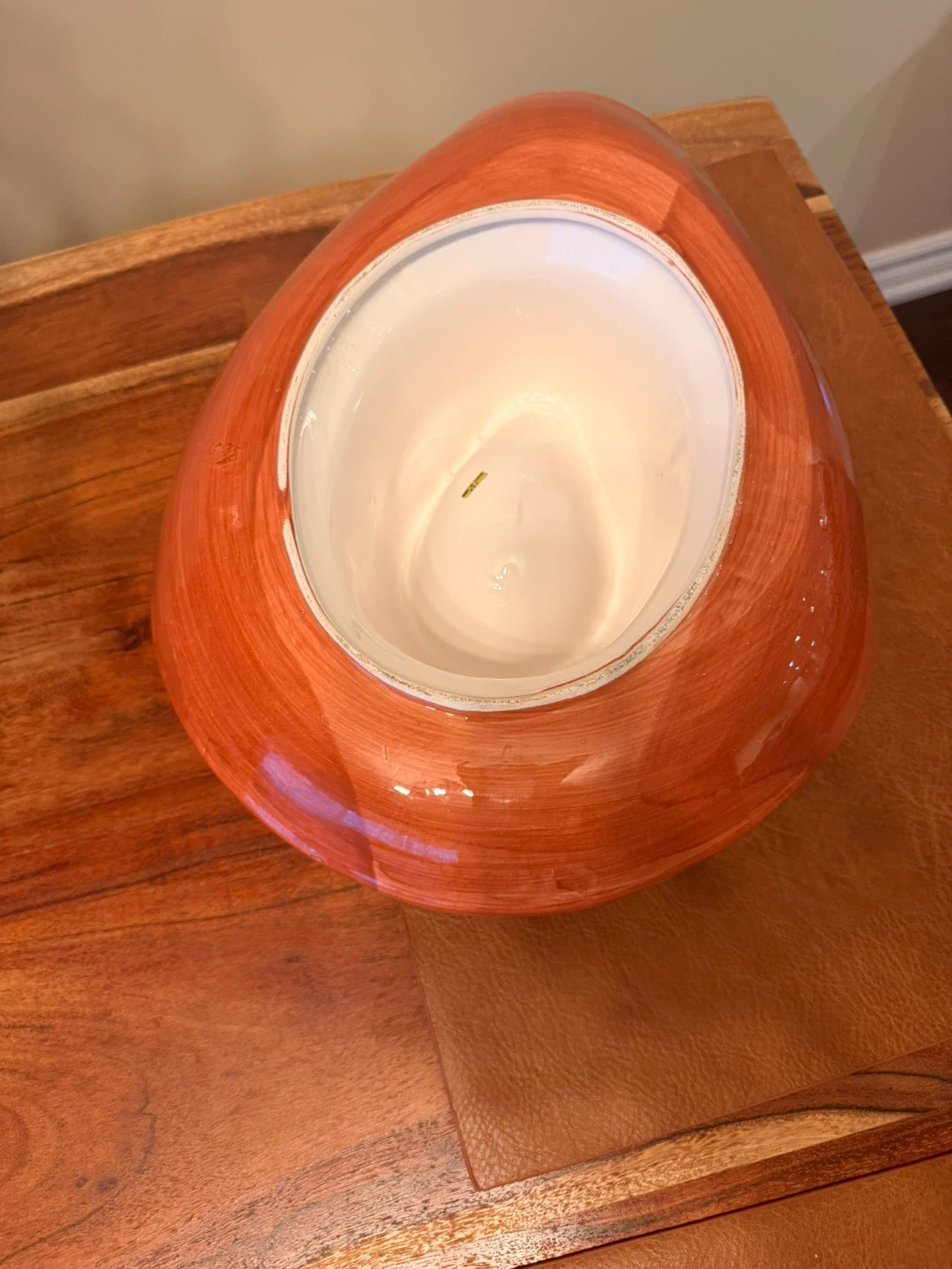 Ceramic Decorative Bowl - Orange - photo 2