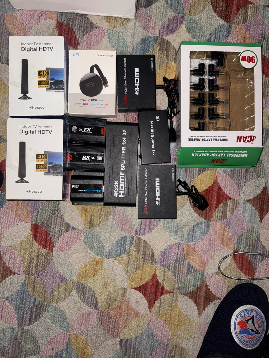 Digital HDTV Antenna, HDMI Splitters & Adapters