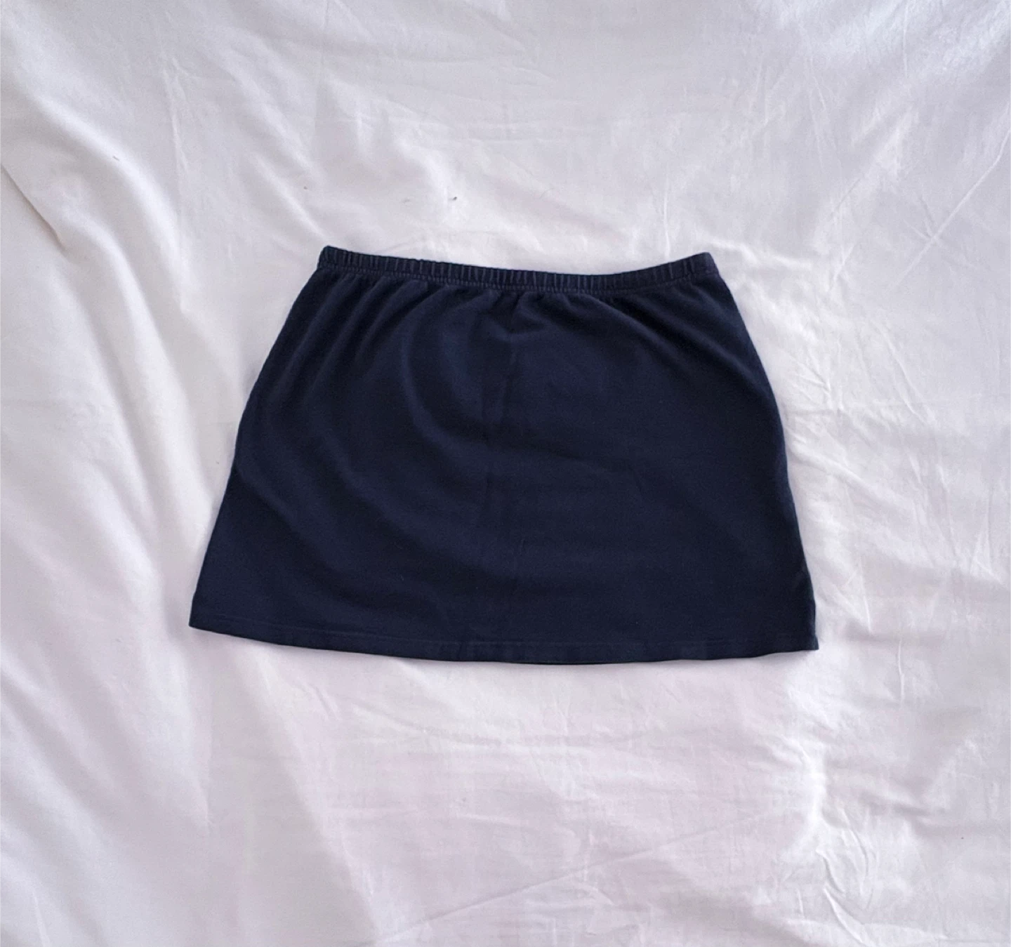 Brandy Melville Navy Blue Mini Skirt