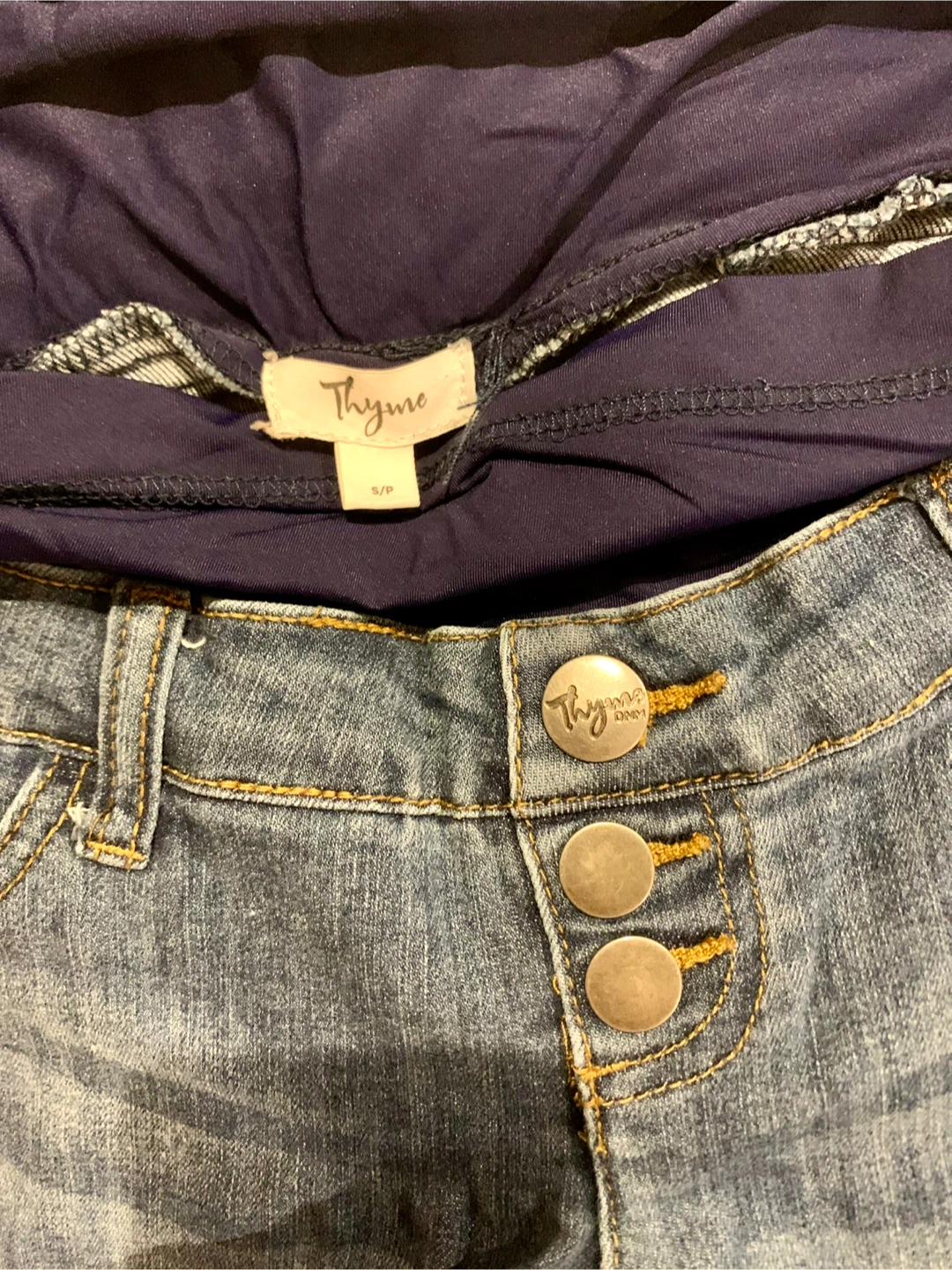 Thyme Maternity Jeans - Size S - photo 2