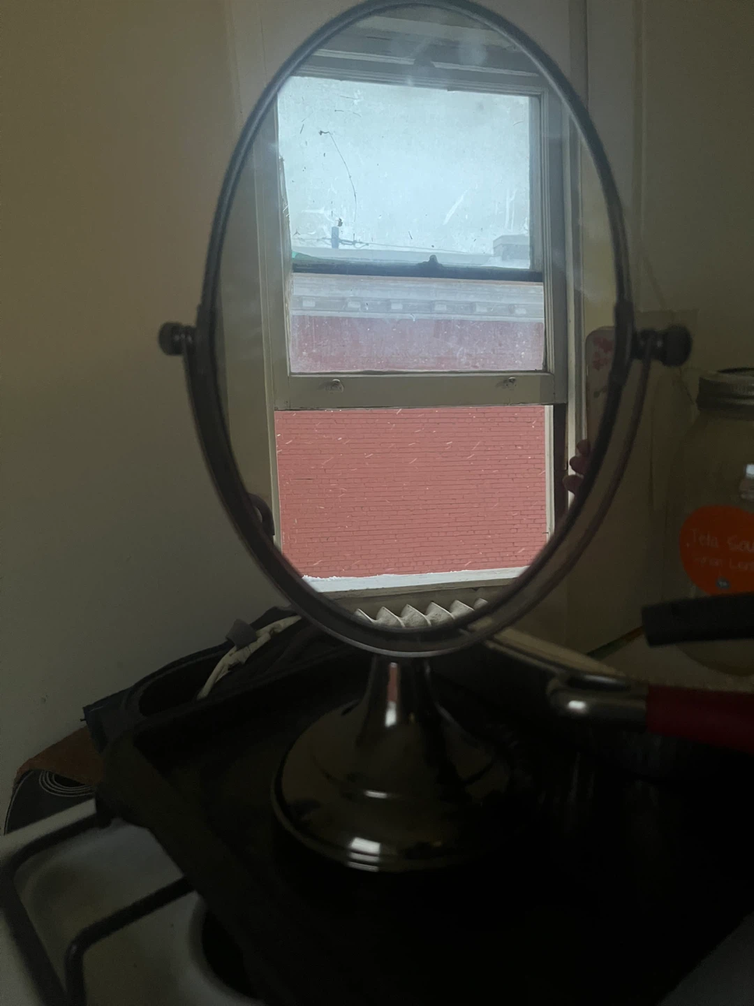 Oval Vanity Mirror 2 ways (zoom) - photo 2