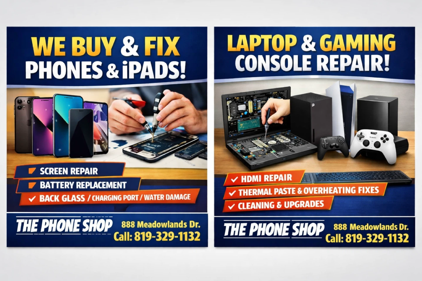 Phone & iPad Repair Services
