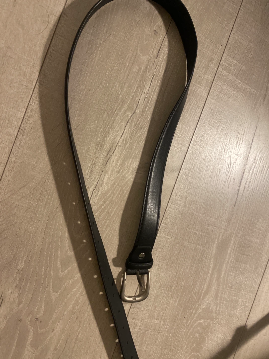 Black Leather Belt