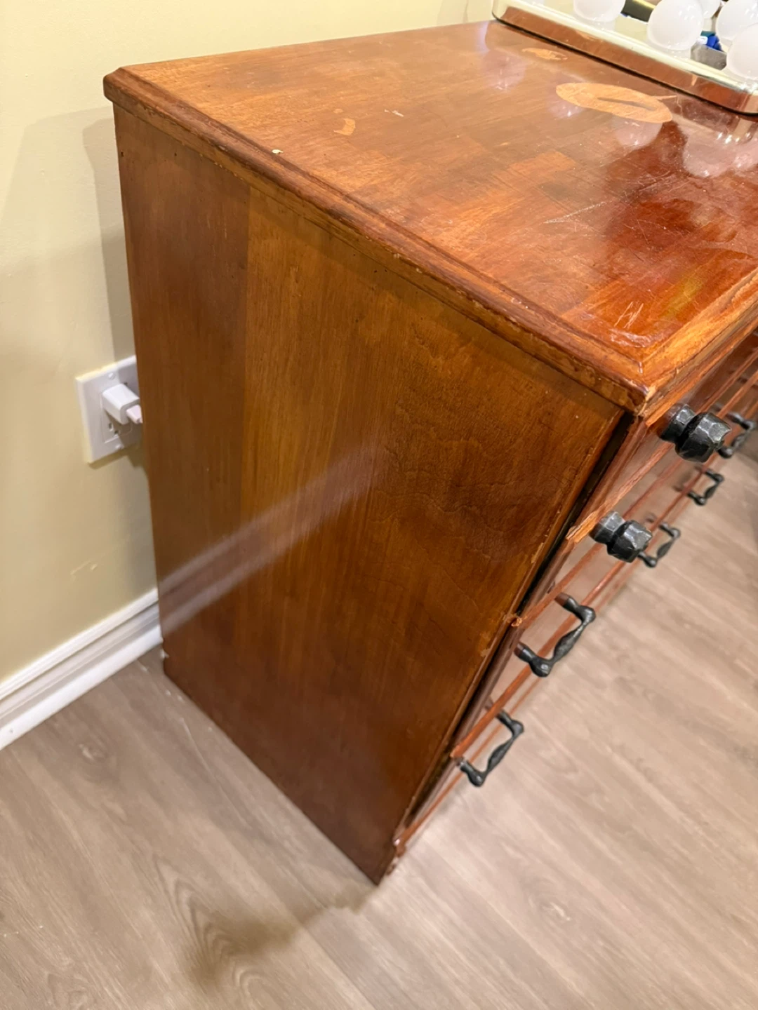 Wooden Dresser with 6 Drawers - photo 5