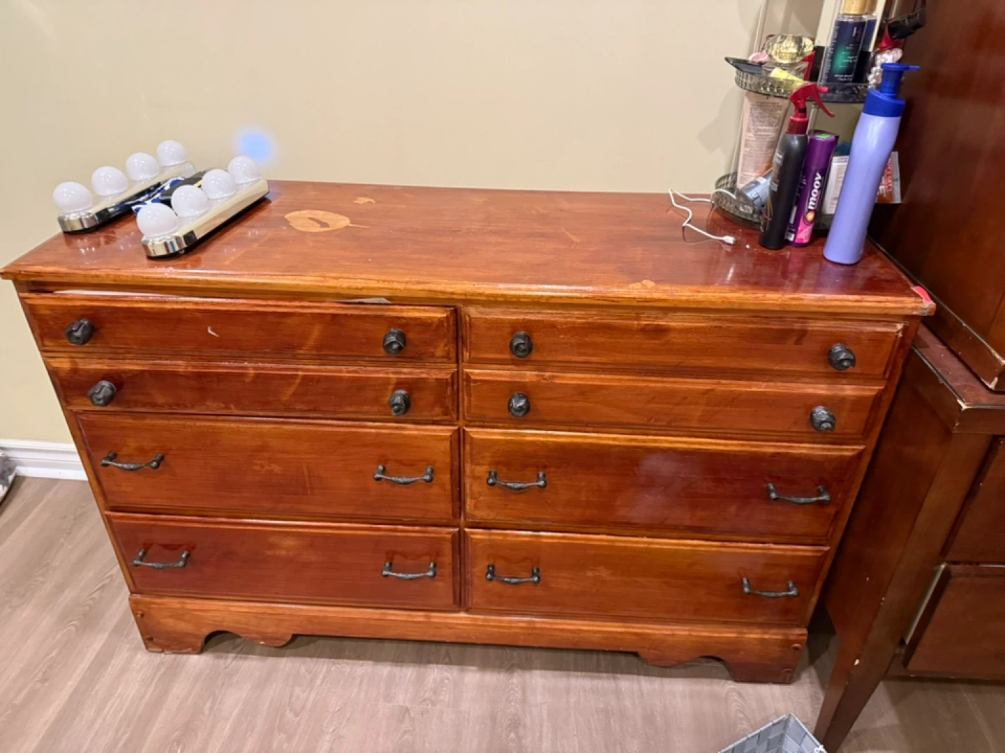 Wooden Dresser with 6 Drawers - photo 2