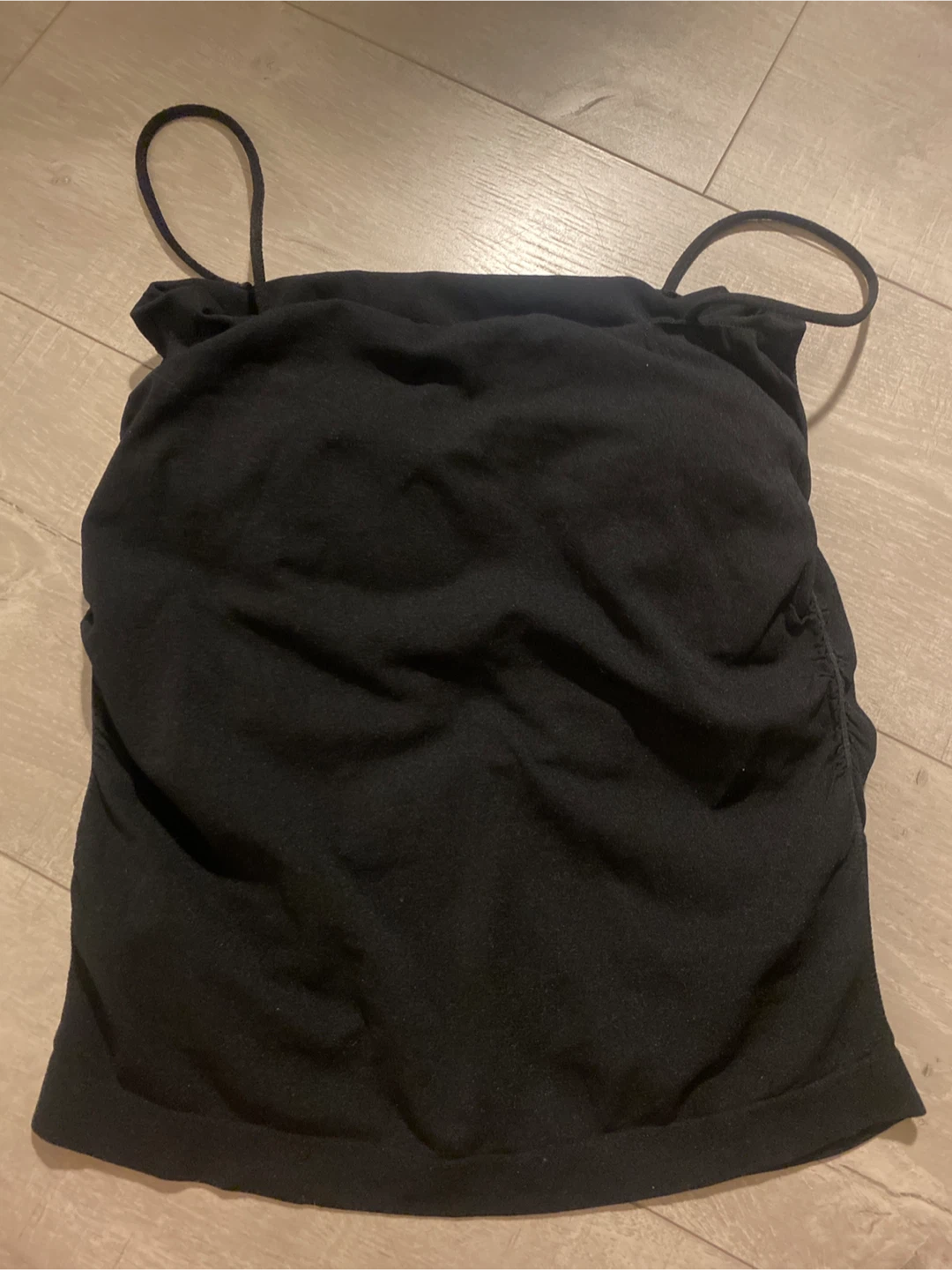 Black padded Tank Top