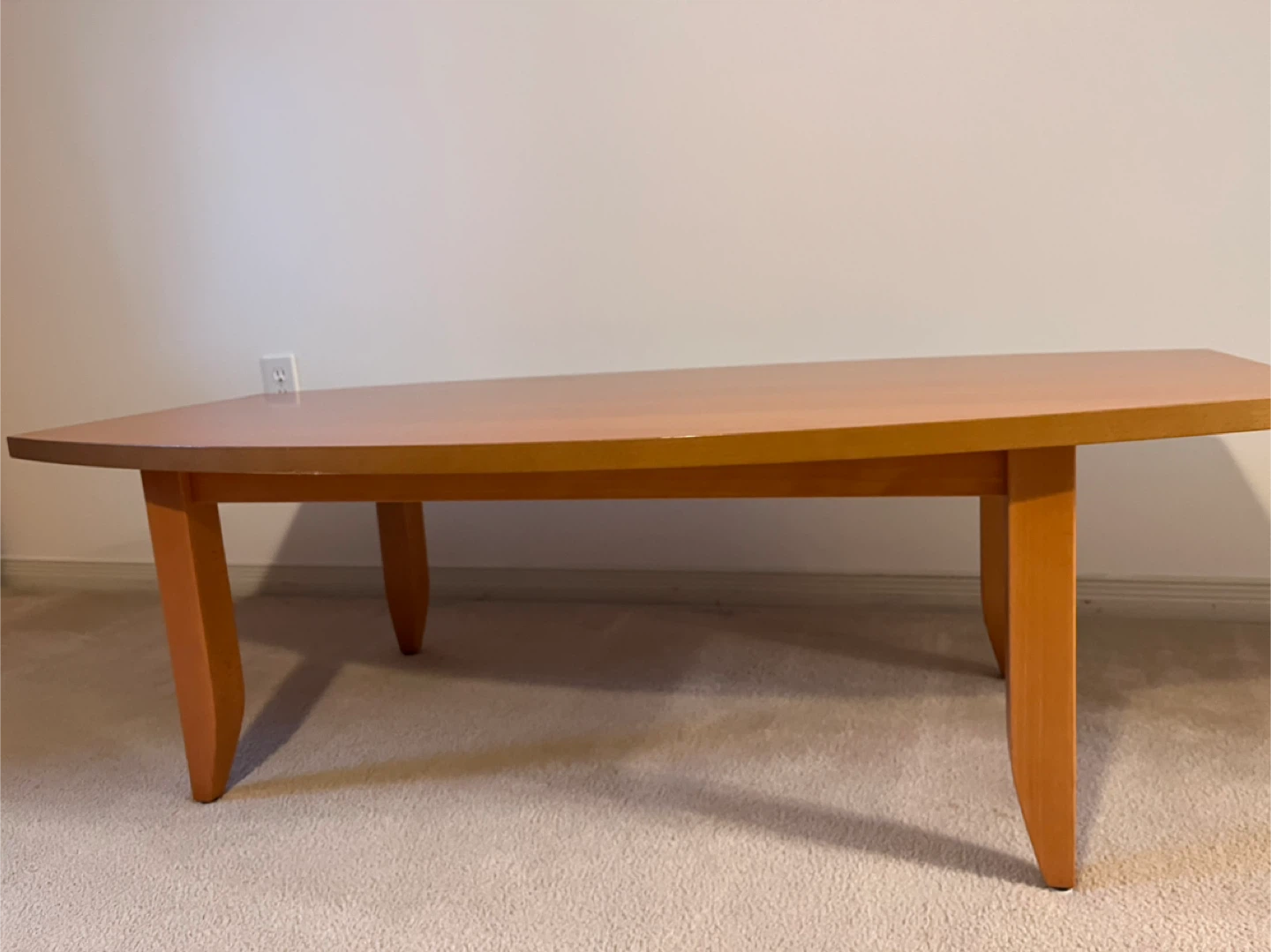 Scandinavian Style Solid Wood Coffee Table - photo 2