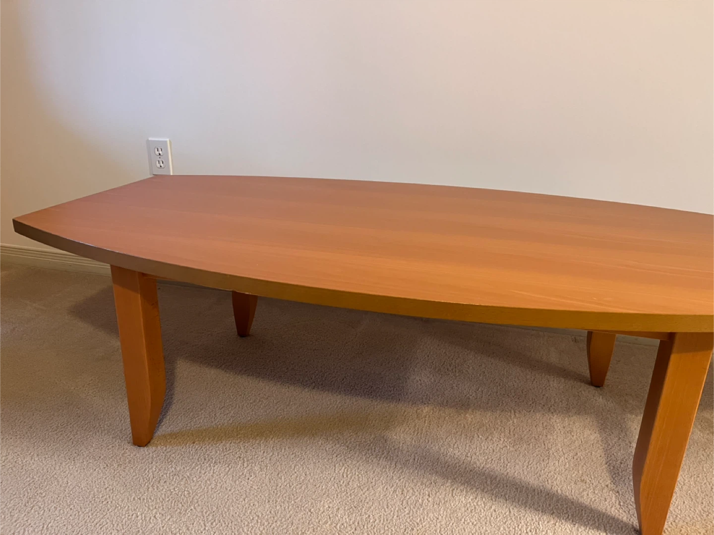 Scandinavian Style Solid Wood Coffee Table - photo 3
