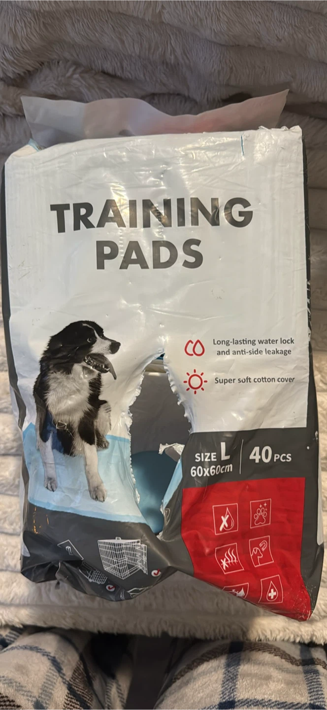 Half package Training Pads - Size L (60x60cm) - 20 Pcs