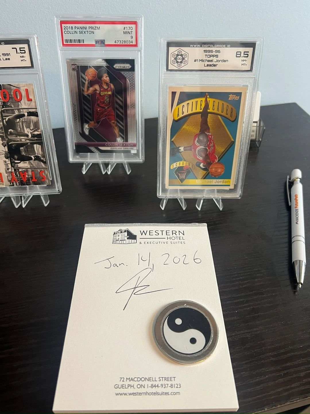 Graded Michael Jordan & S. Curry Basketball Cards - photo 5