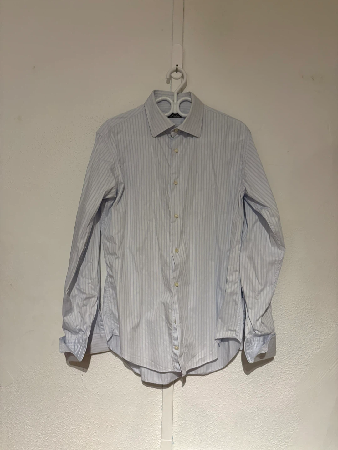 Zara Man XL Striped Dress Shirt