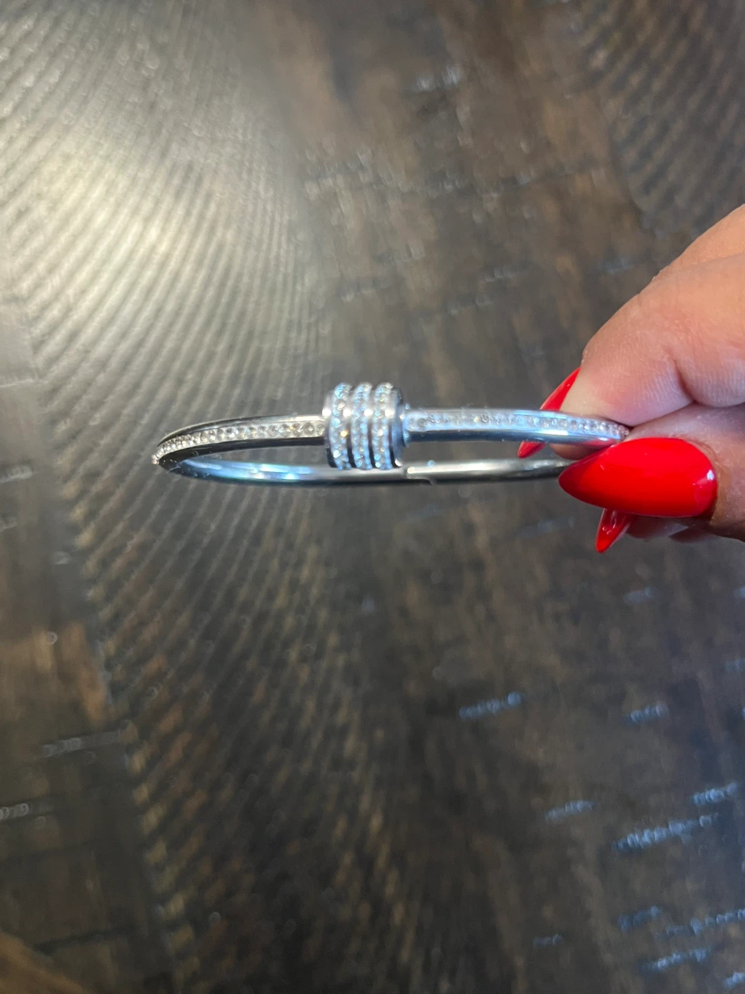 Silver Bangle Bracelet