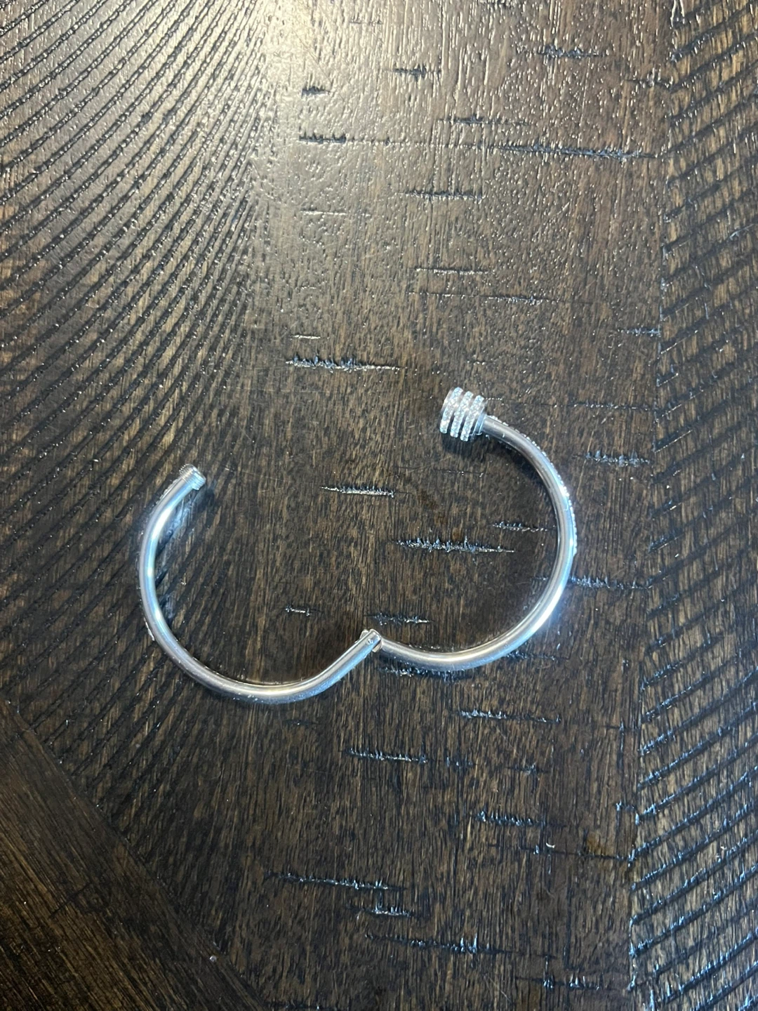 Silver Bangle Bracelet - photo 2