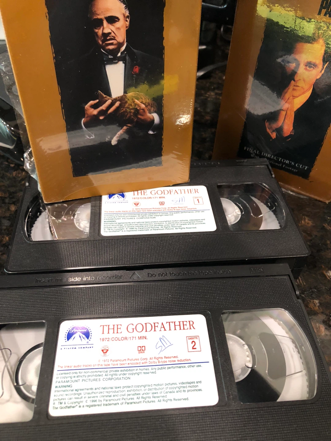 GODFATHER collection VHS - photo 5