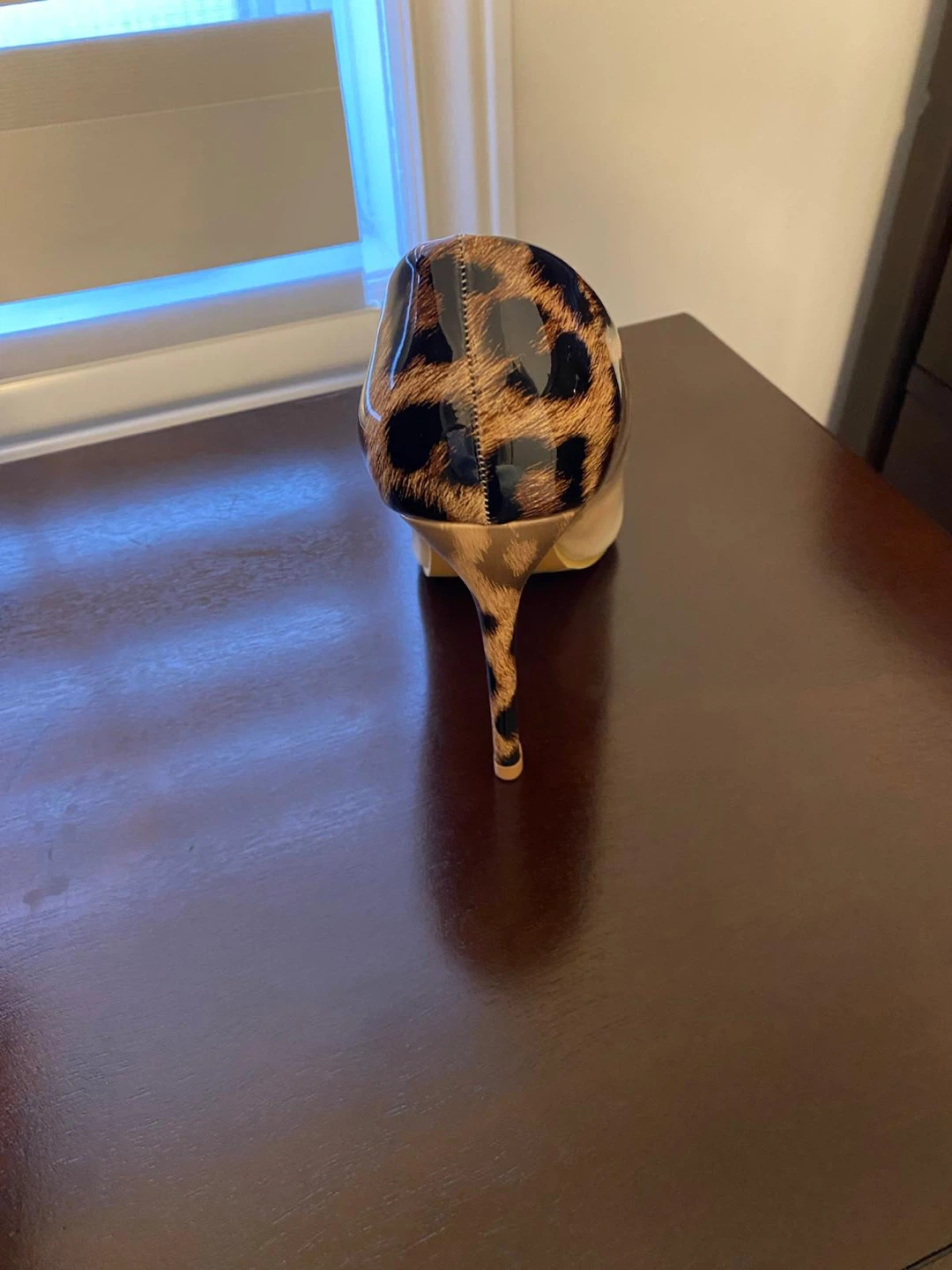 Leopard Print & White Heels - photo 2
