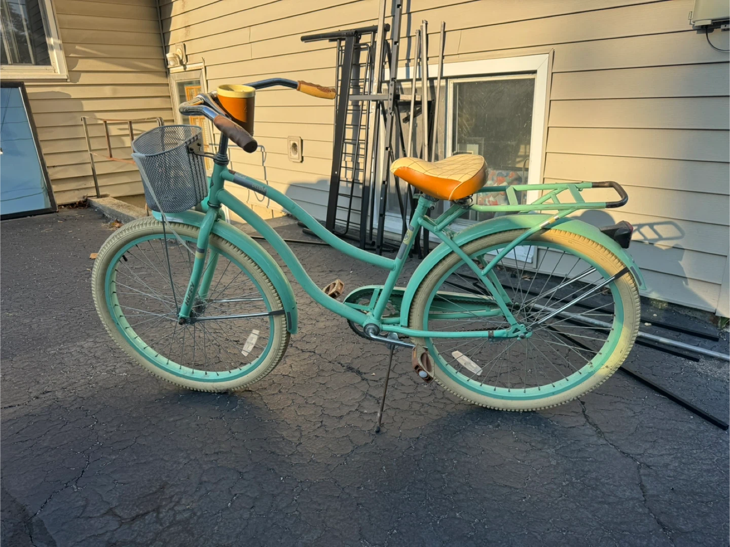 Turquoise Beach Cruiser Bike - photo 2