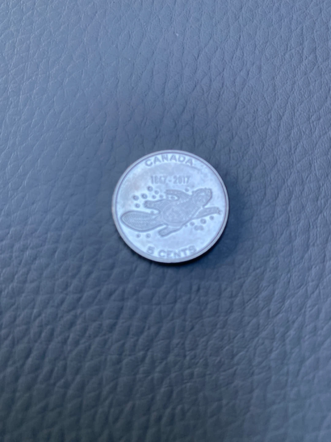 2 nickels celebrating Canada‘s 150th Anniversary