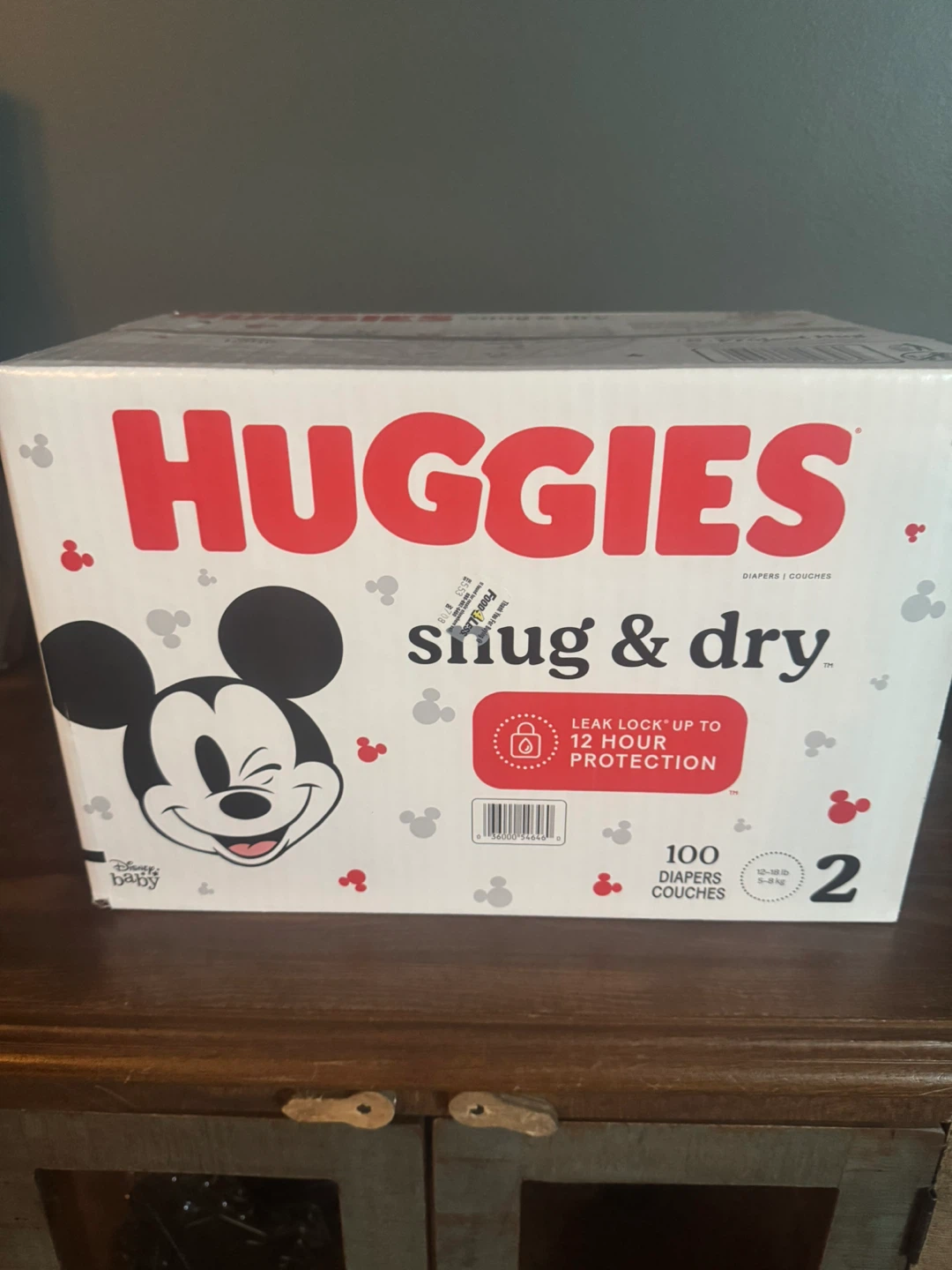 Huggies Snug & Dry Diapers - Size 2 (100 Count)