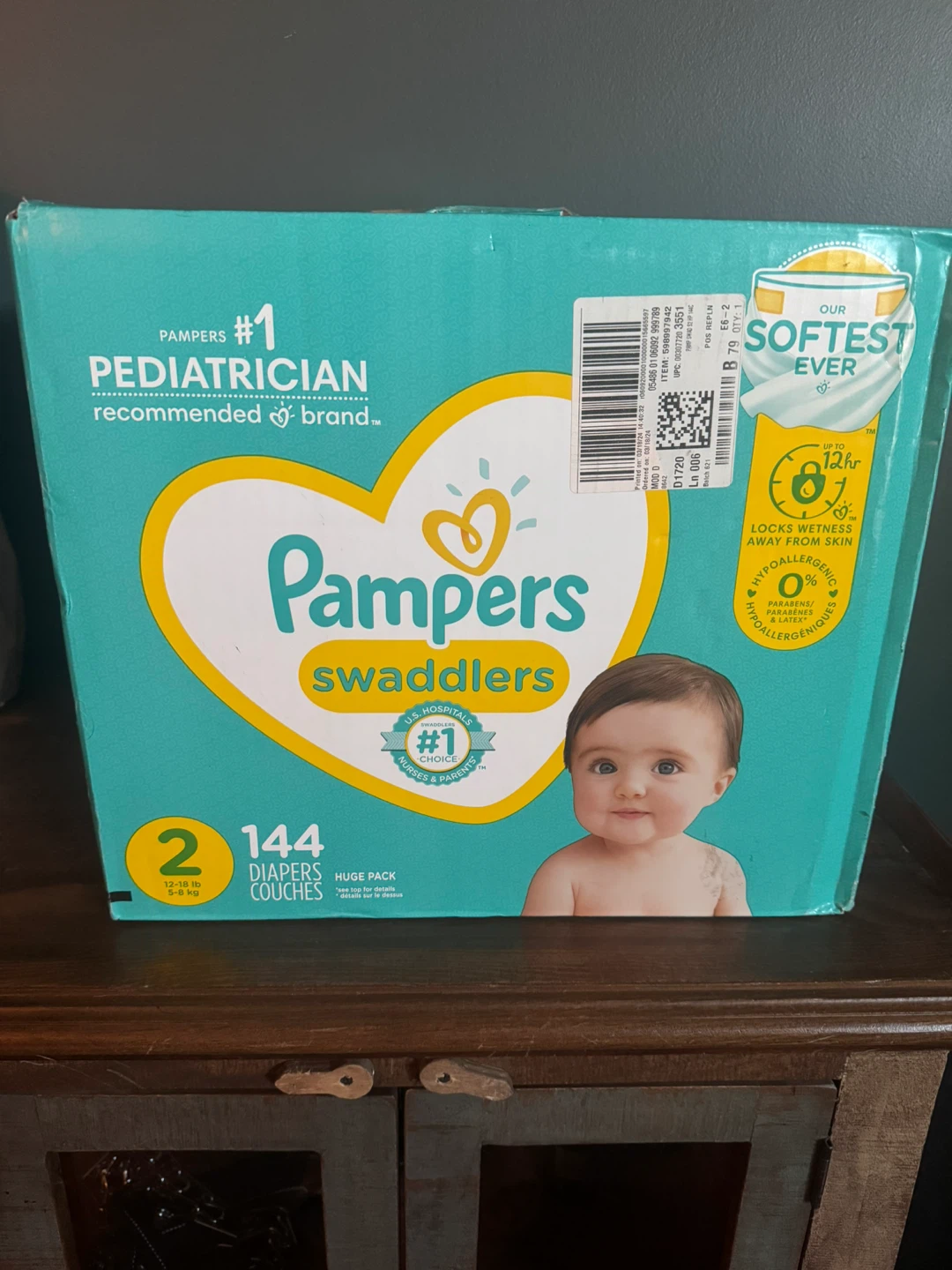 Pampers Swaddlers Size 2 - 144 Count