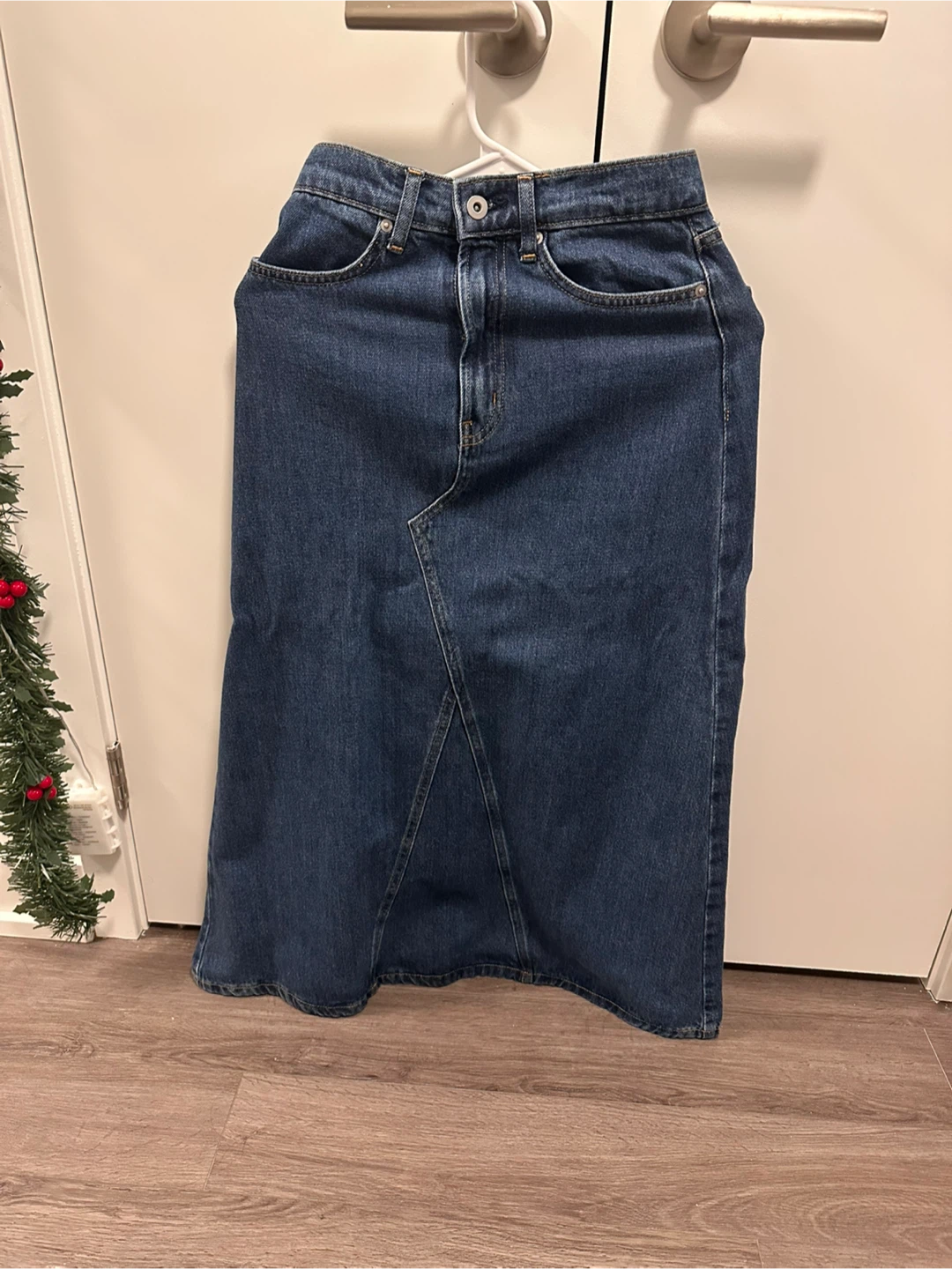 Muji Denim Skirt - photo 2