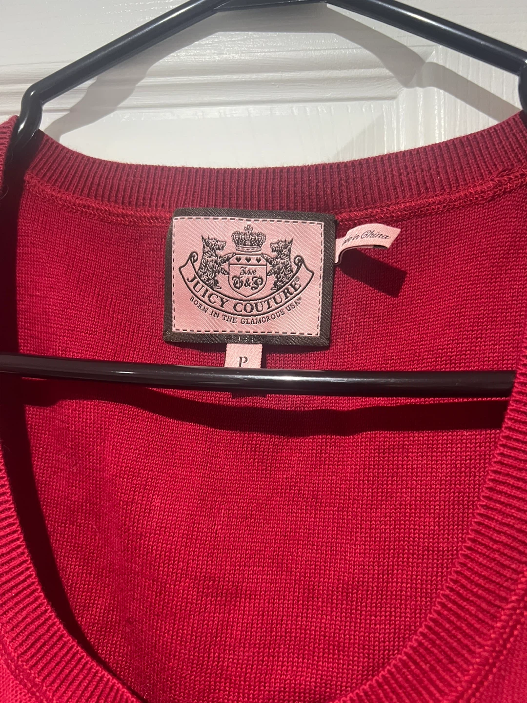 Juicy Couture Red Sweater - Size Petite - photo 2