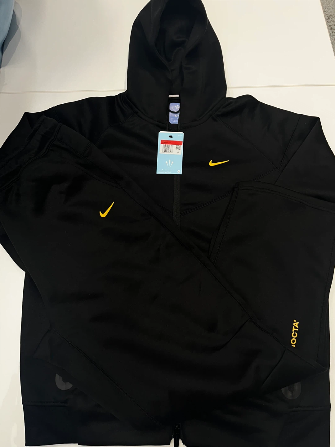 Nike x NOCTA Tracksuit - Black and Yellow