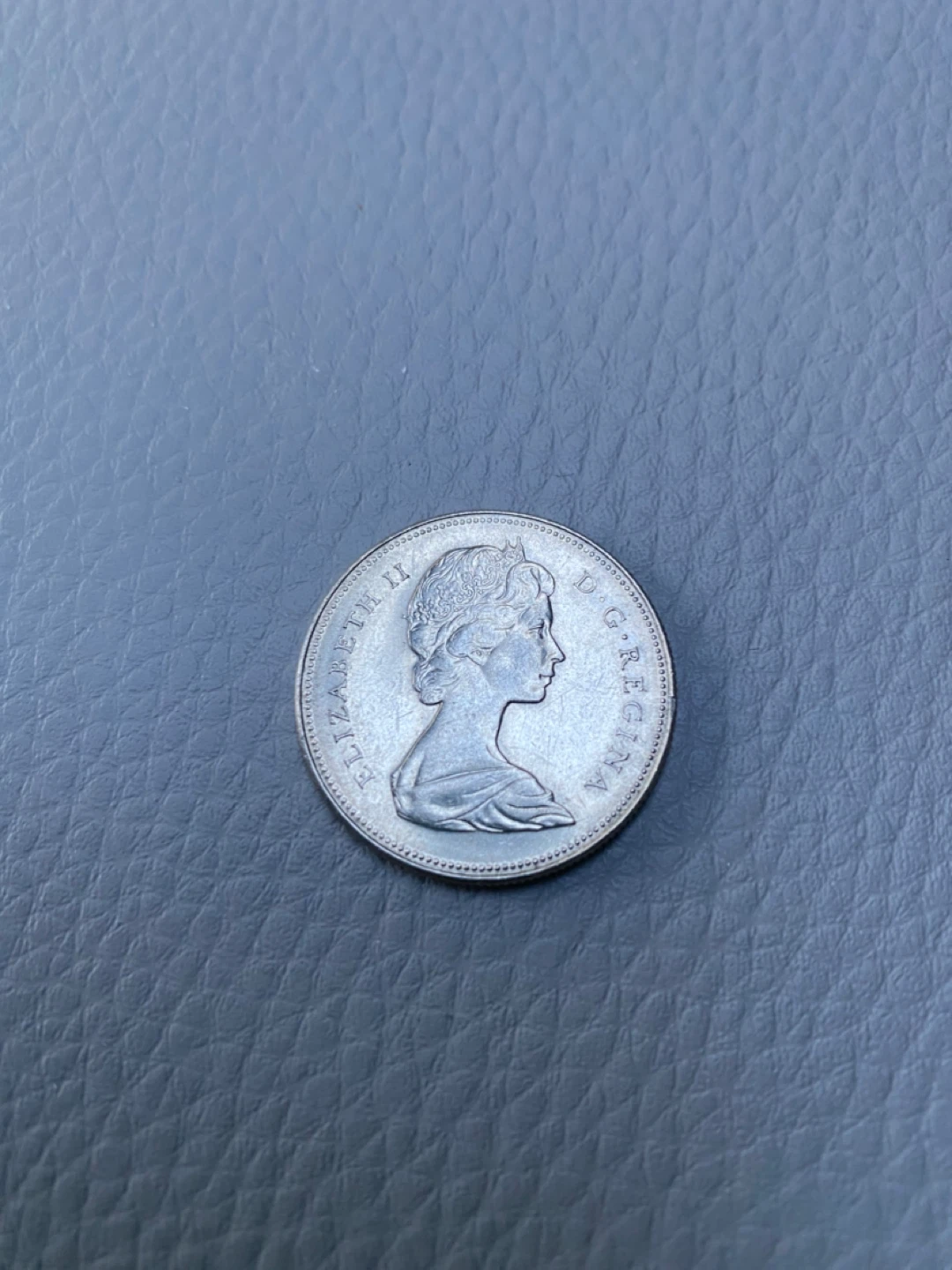1968 Canadian 50 cent piece - photo 2