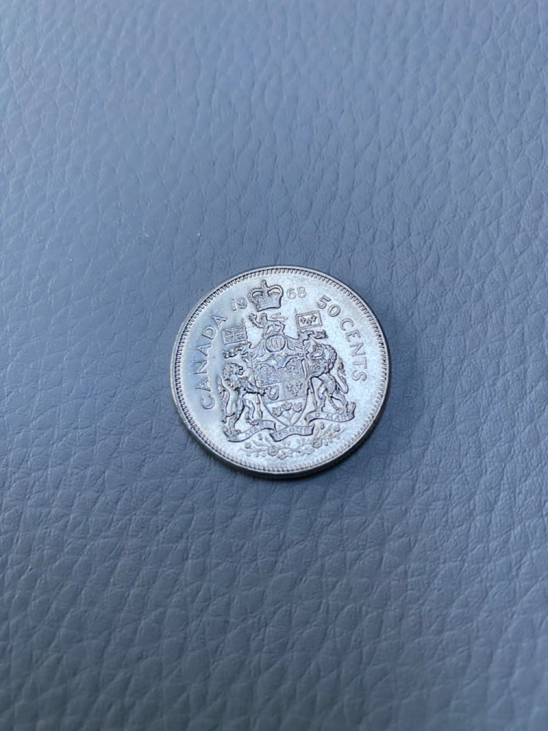 1968 Canadian 50 cent piece