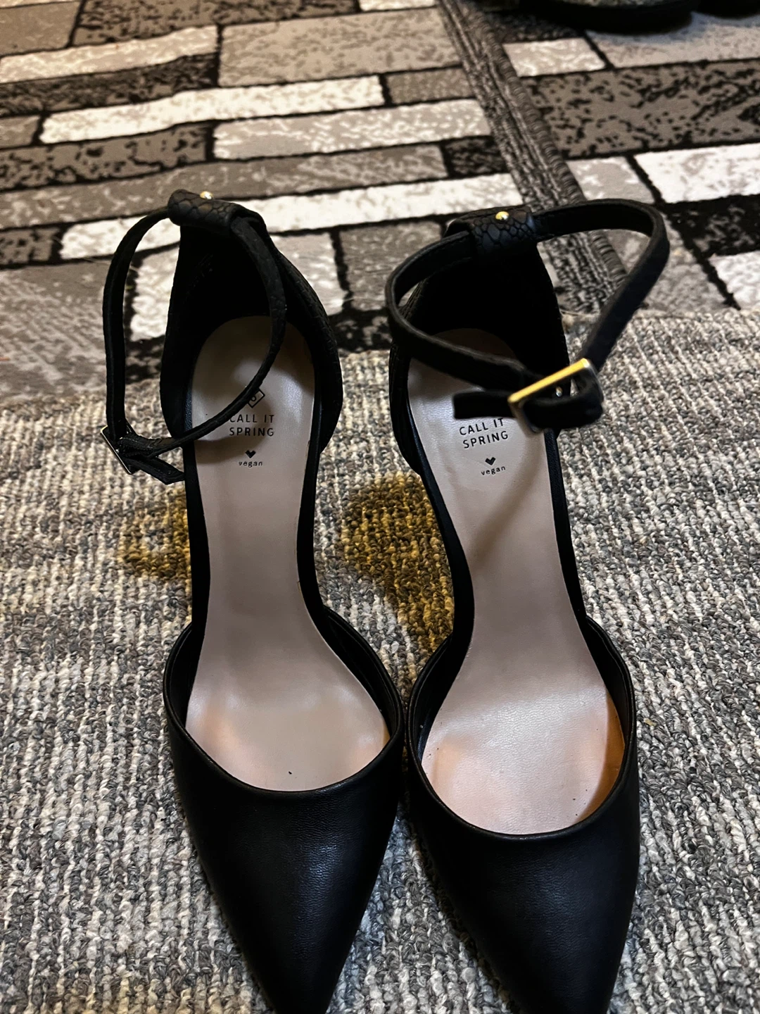 Call It Spring Black Heels - Size 8 - photo 3