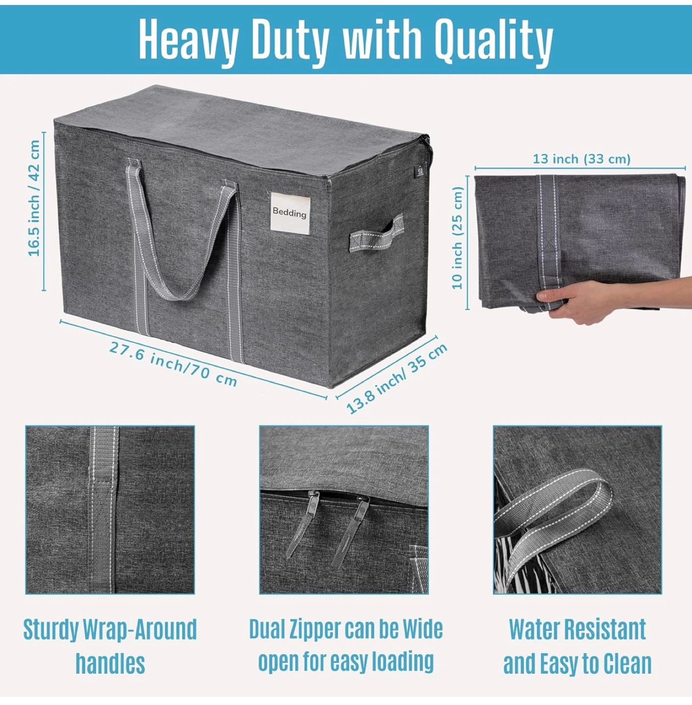 Moving sale- 1 tote + 2 heavy duty moving bags - photo 4