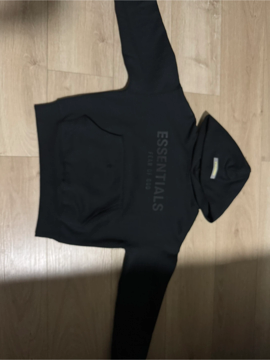 Essentials Fear of God Black Hoodie - photo 2