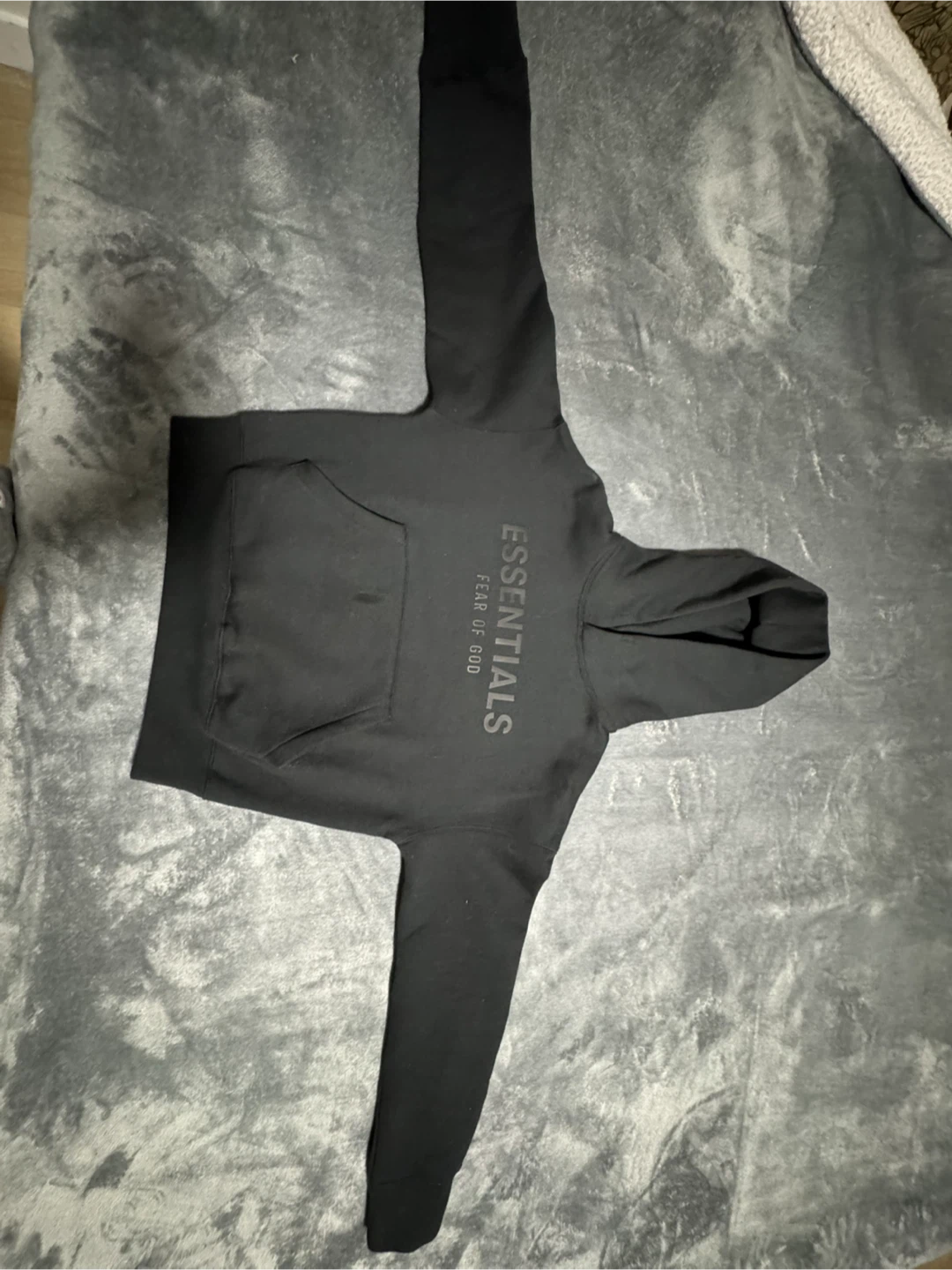 Essentials Fear of God Black Hoodie - photo 5