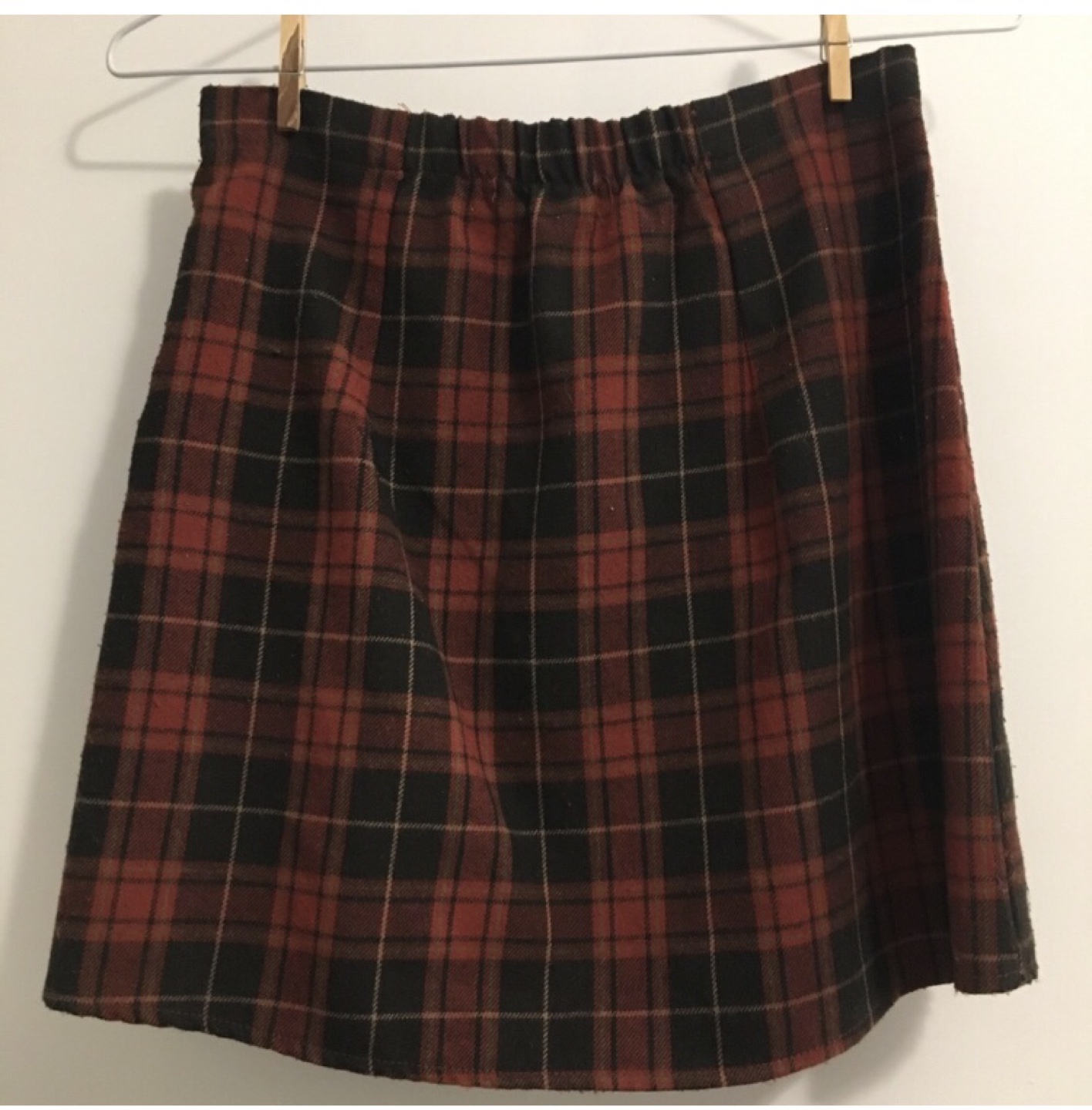 Brandy Melville Plaid Mini Skirt - One Size - photo 2