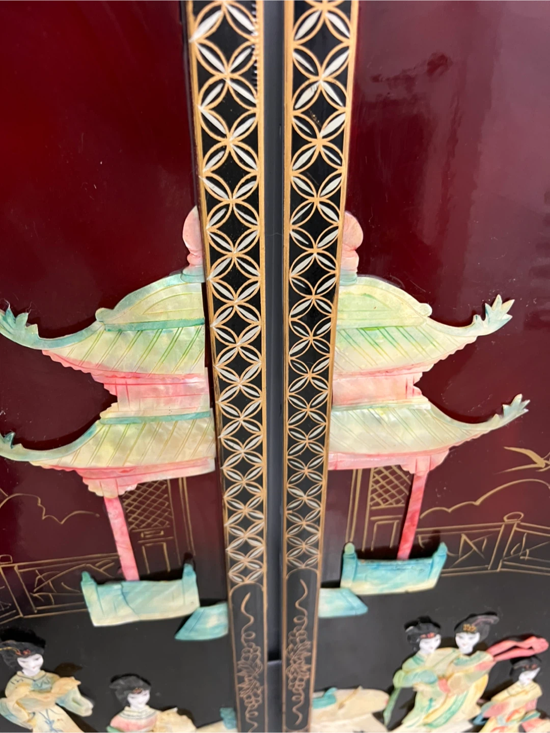 Asian Lacquer Wall Panels - photo 4