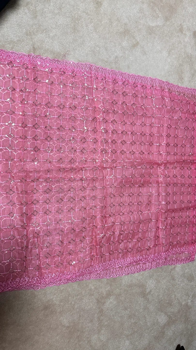 Pink duptaa - photo 2
