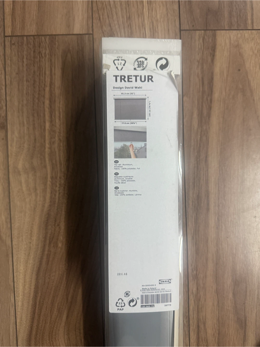 IKEA Tretur Roller Blind - 32 inch - photo 4