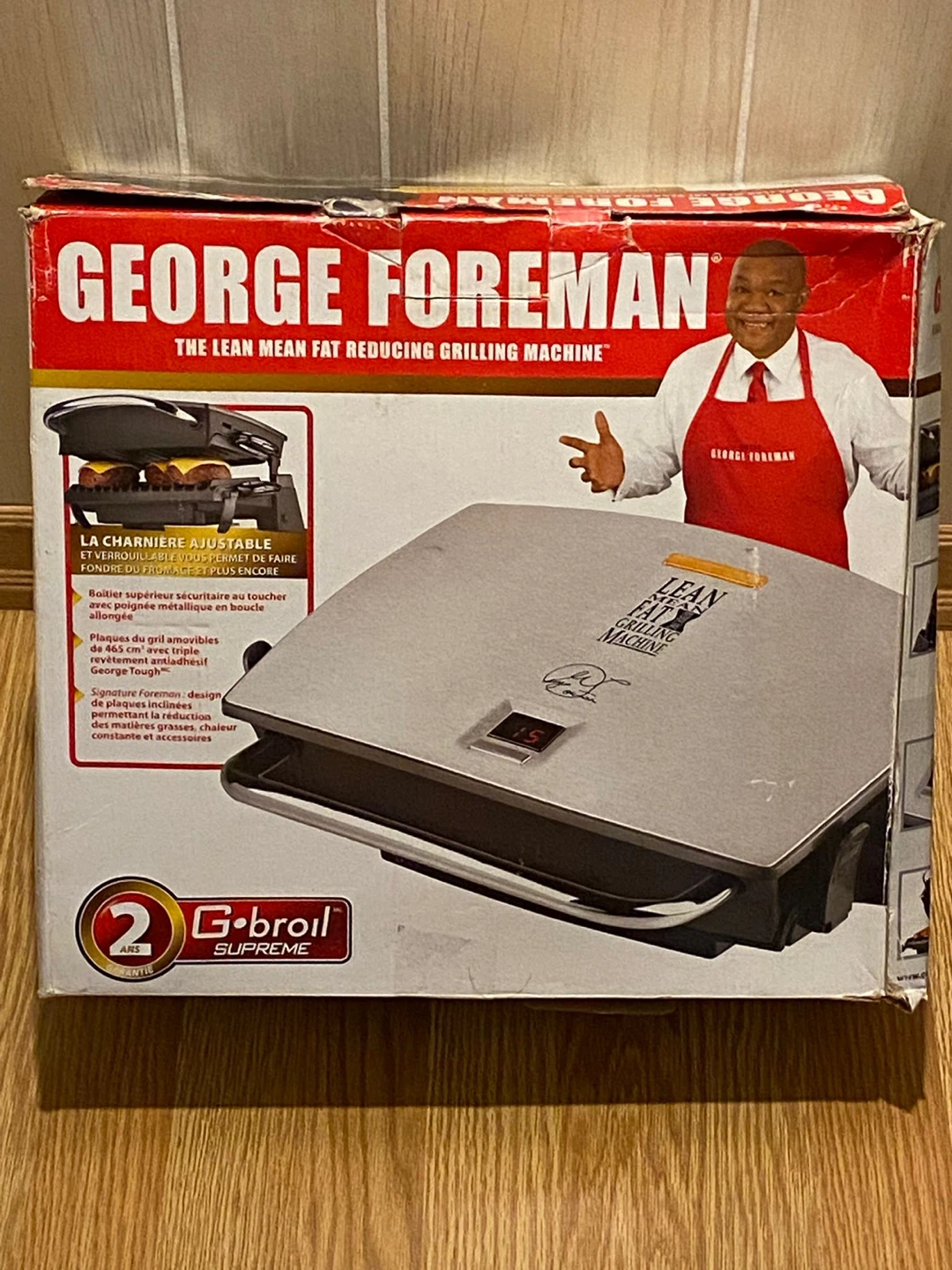 George Foreman Lean Mean Fat Grilling Machine