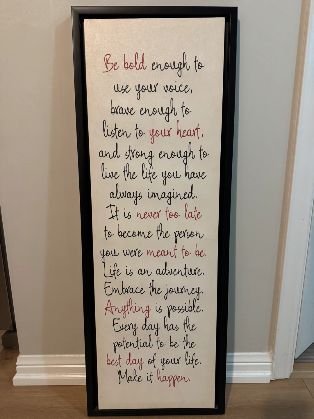 Inspirational Canvas Art